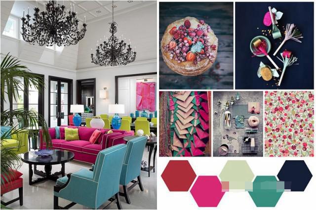 軟裝趨勢,藍色妖姬,死